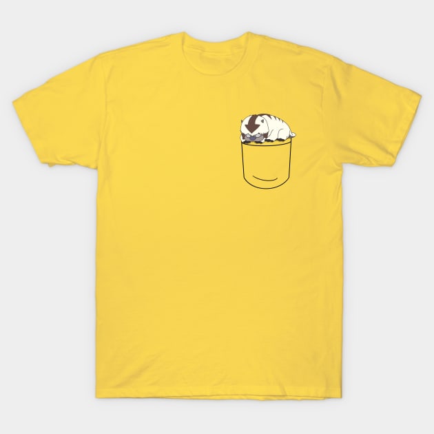 Baby Air Bison Pocket Buddy T-Shirt by meggbugs